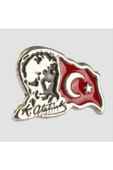 Ay Yıldız Atatürk Yaka Rozet