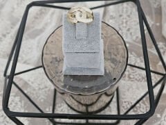 Bej Mineli Zirkon Tasli Yuzuk