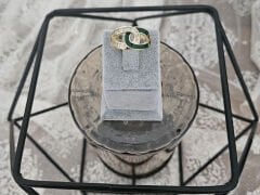 Yesil Mineli Zirkon Tasli Yuzuk