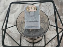 Pembe Mineli Zirkon Tasli Yuzuk