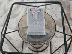 Gumus Renkli Capraz Pembe Tasli Zirkon Yuzuk