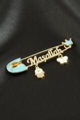 Maşallah Yazılı Broş