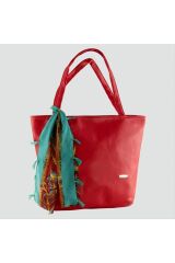 Fular Figürlü Askılı Kadın Çanta