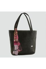 Fular Figürlü Askılı Kadın Çanta