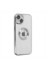 iPhone 13 Lensli Lazer Silikon Kılıf (Kamera Korumalı)