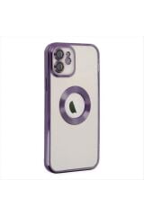 iPhone 11 Lüx Lensli Lazer Silikon Kılıf (Kamera Korumalı)