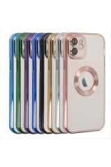 iPhone 11 Lüx Lensli Lazer Silikon Kılıf (Kamera Korumalı)