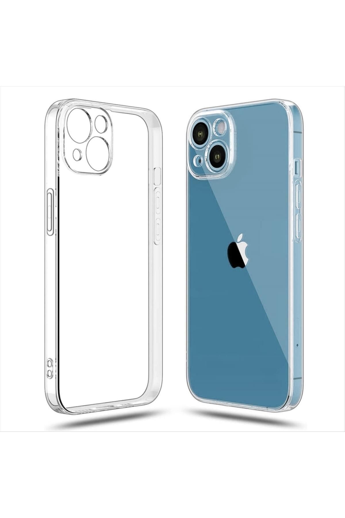 iPhone 14 Şeffaf Silikon Kılıf