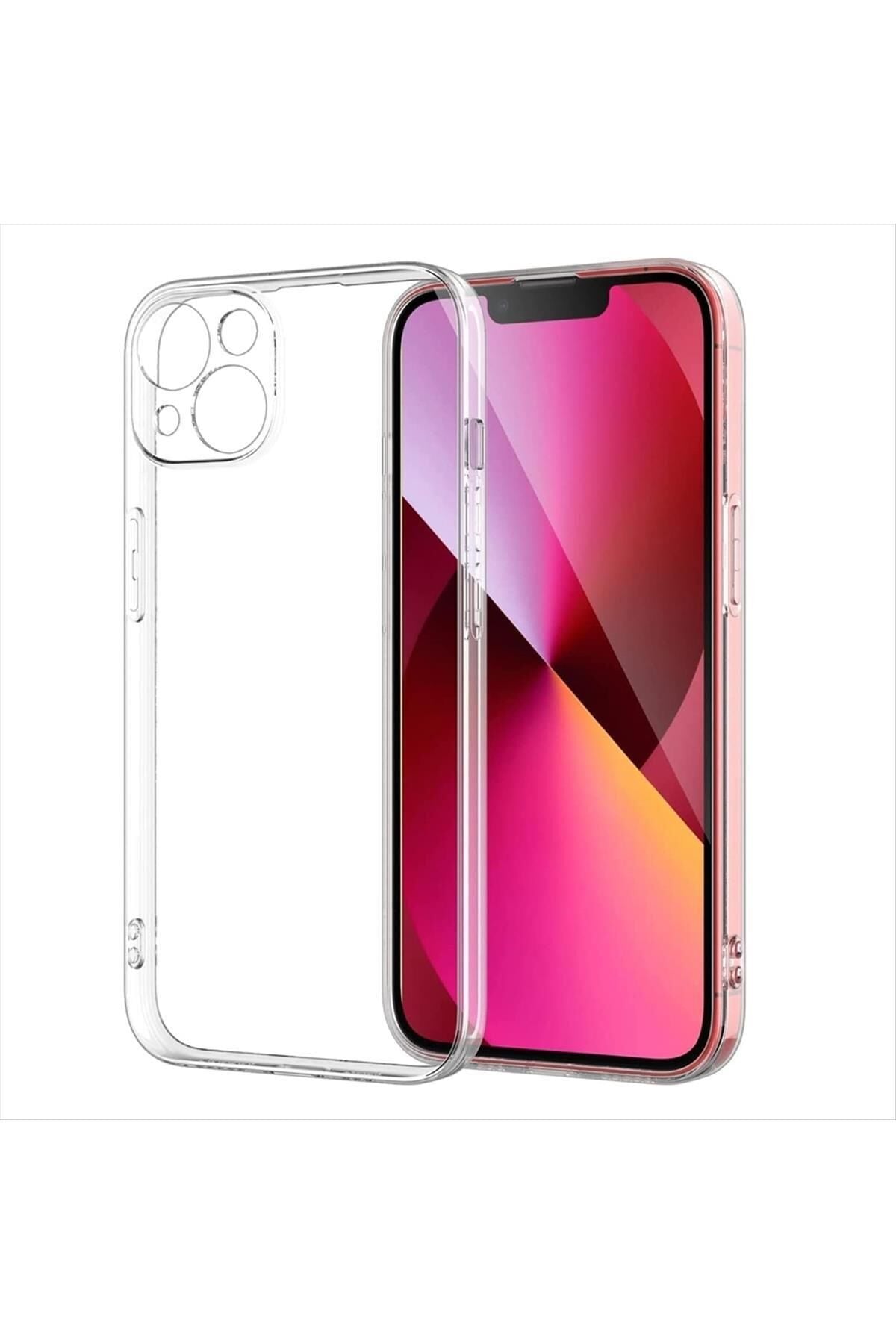 iPhone 13 Şeffaf Silikon Kılıf