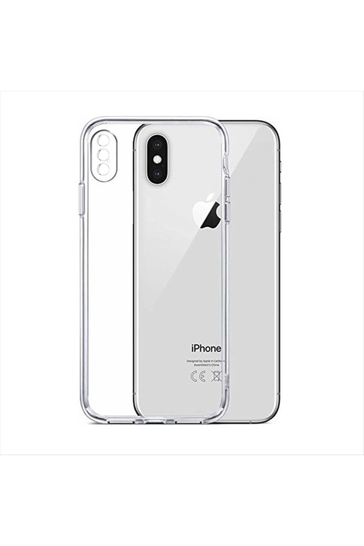 iPhone X/XS Şeffaf Silikon Kılıf