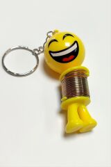 Emoji Yaylı Anahtarlık