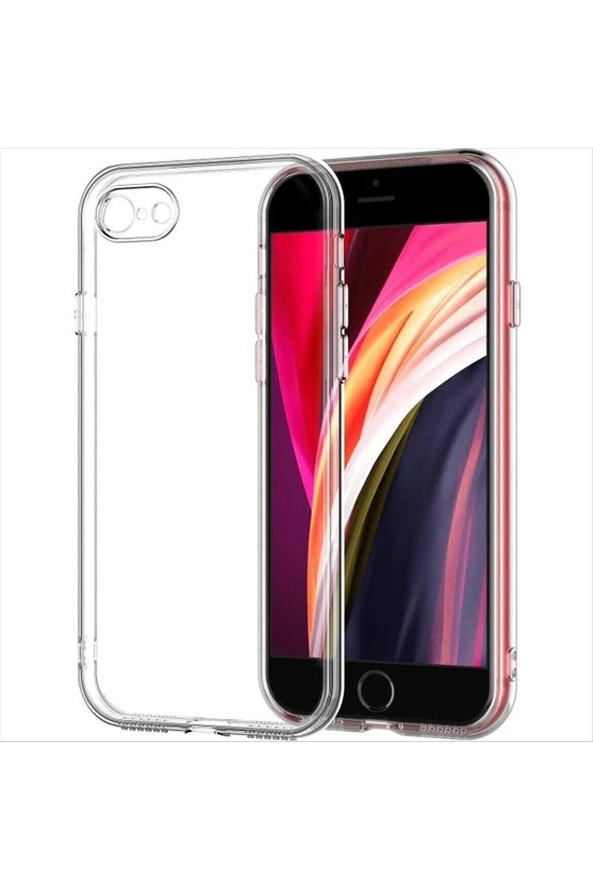 iPhone 7G/8G/SE 2 Şeffaf Silikon Kılıf