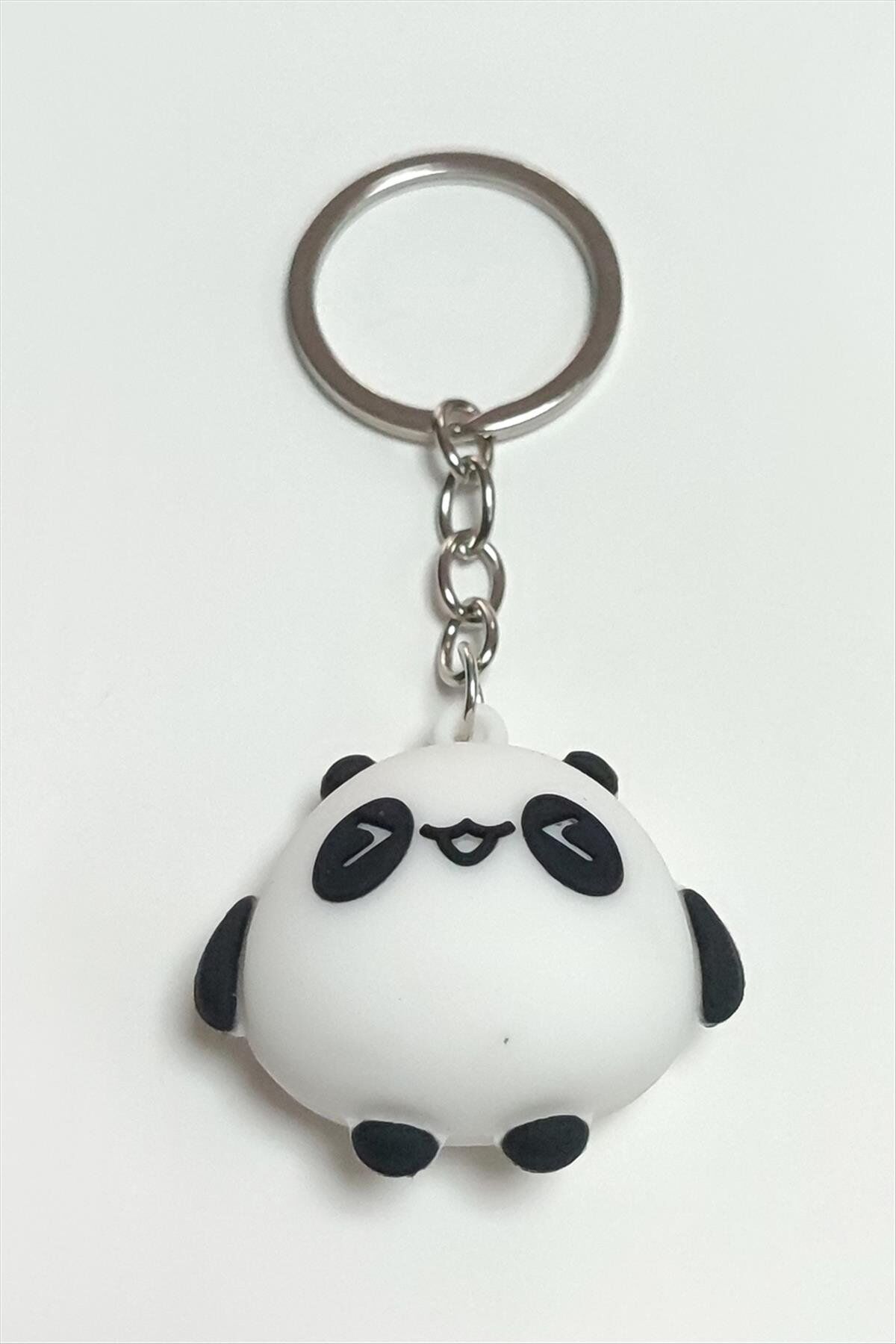 Panda Silikon Anahtarlık