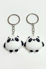 Panda Silikon Anahtarlık