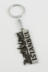 İstanbul Yazılı Metal Anahtarlık