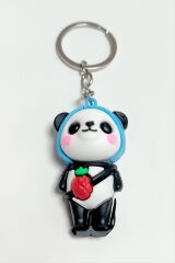 Panda Silikon Anahtarlık