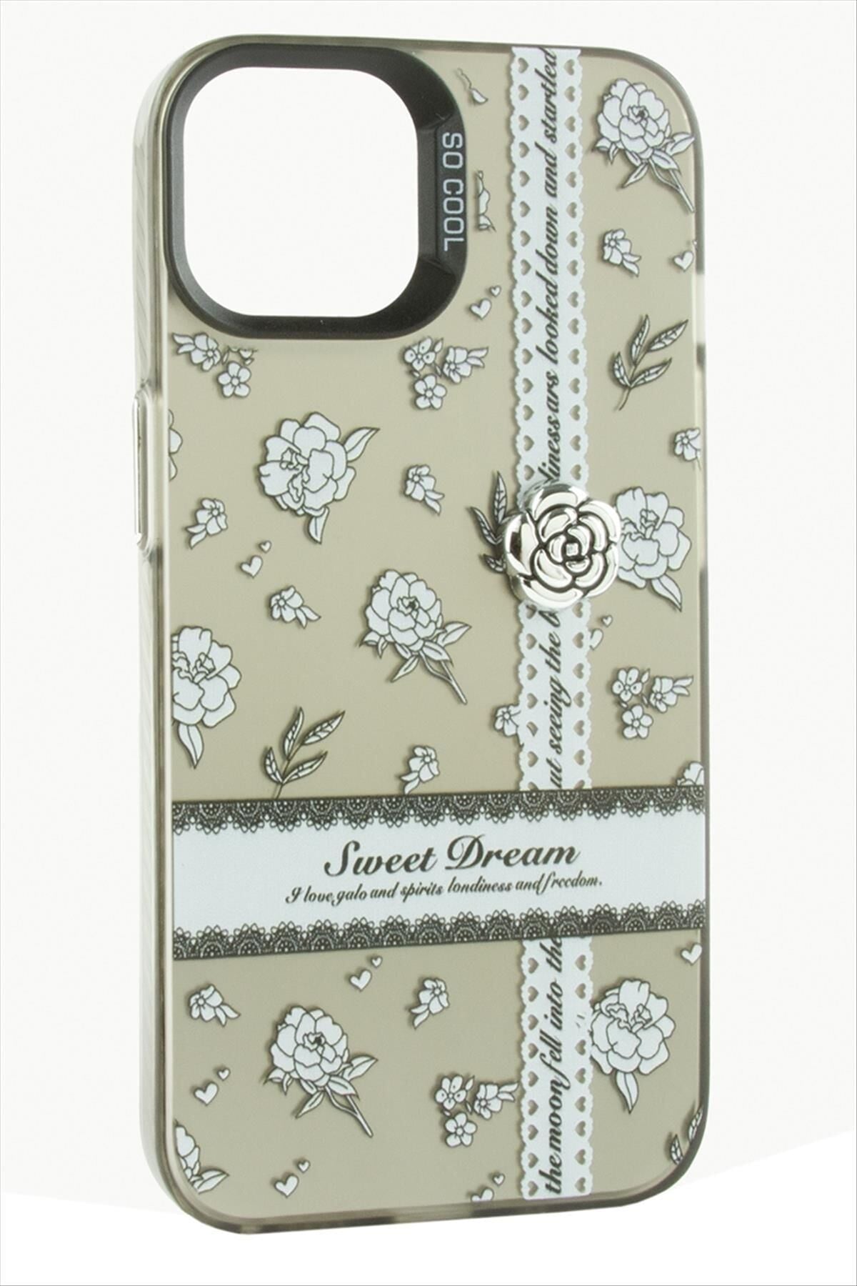 iPhone 13 Gül Lüx Sweet Silikon Kılıf