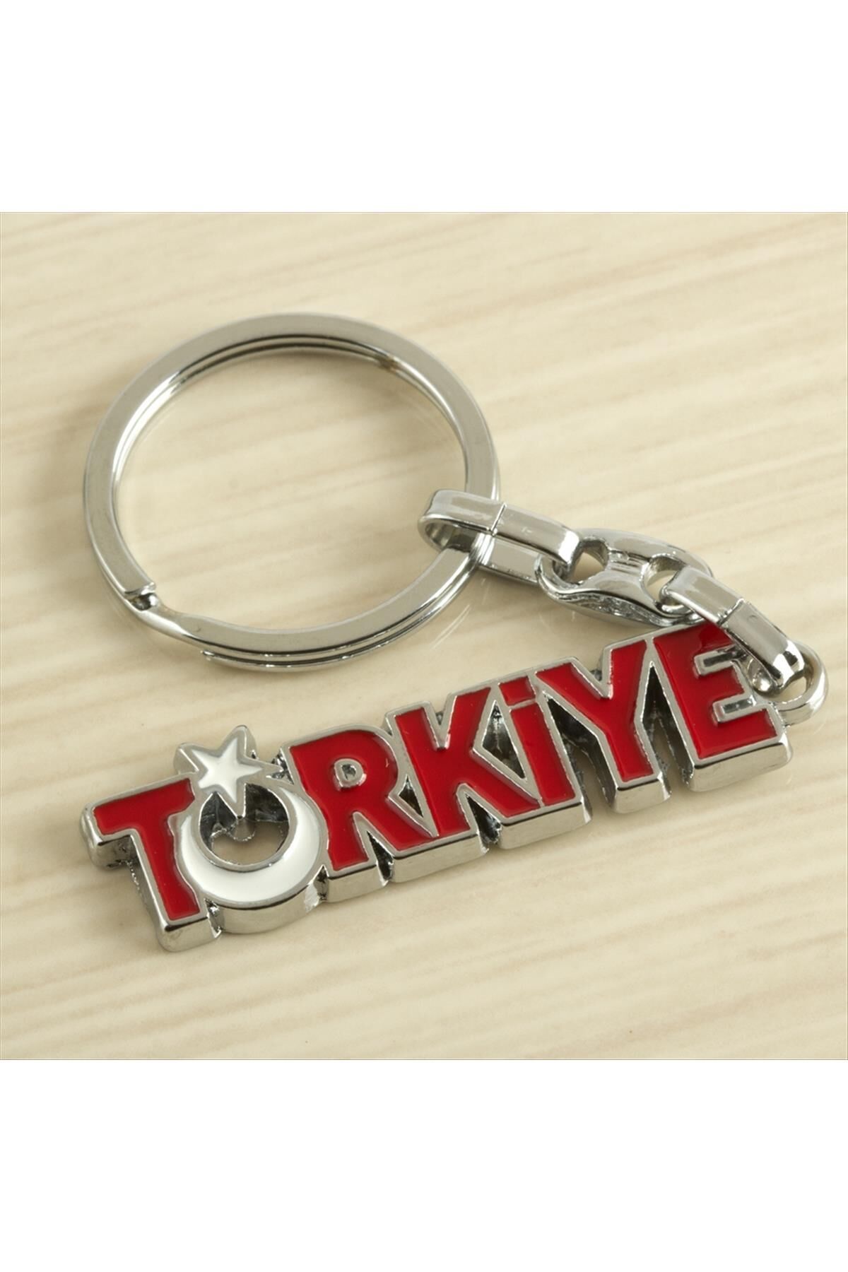 Türkiye Yazılı Metal Anahtarlık