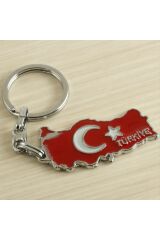 Ay Yıldız Metal Anahtarlık