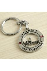 İstanbul Yazılı Metal Anahtarlık